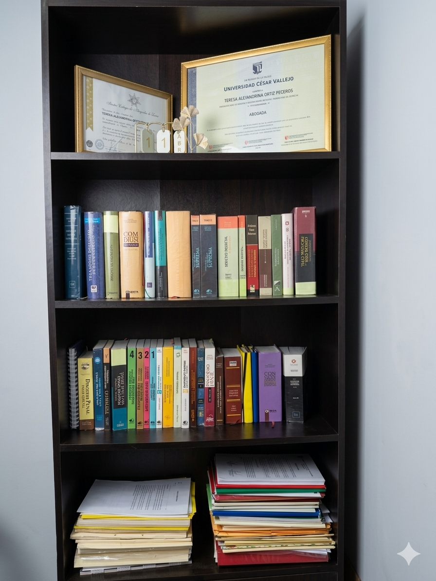 Biblioteca juridica y titulos profesionales