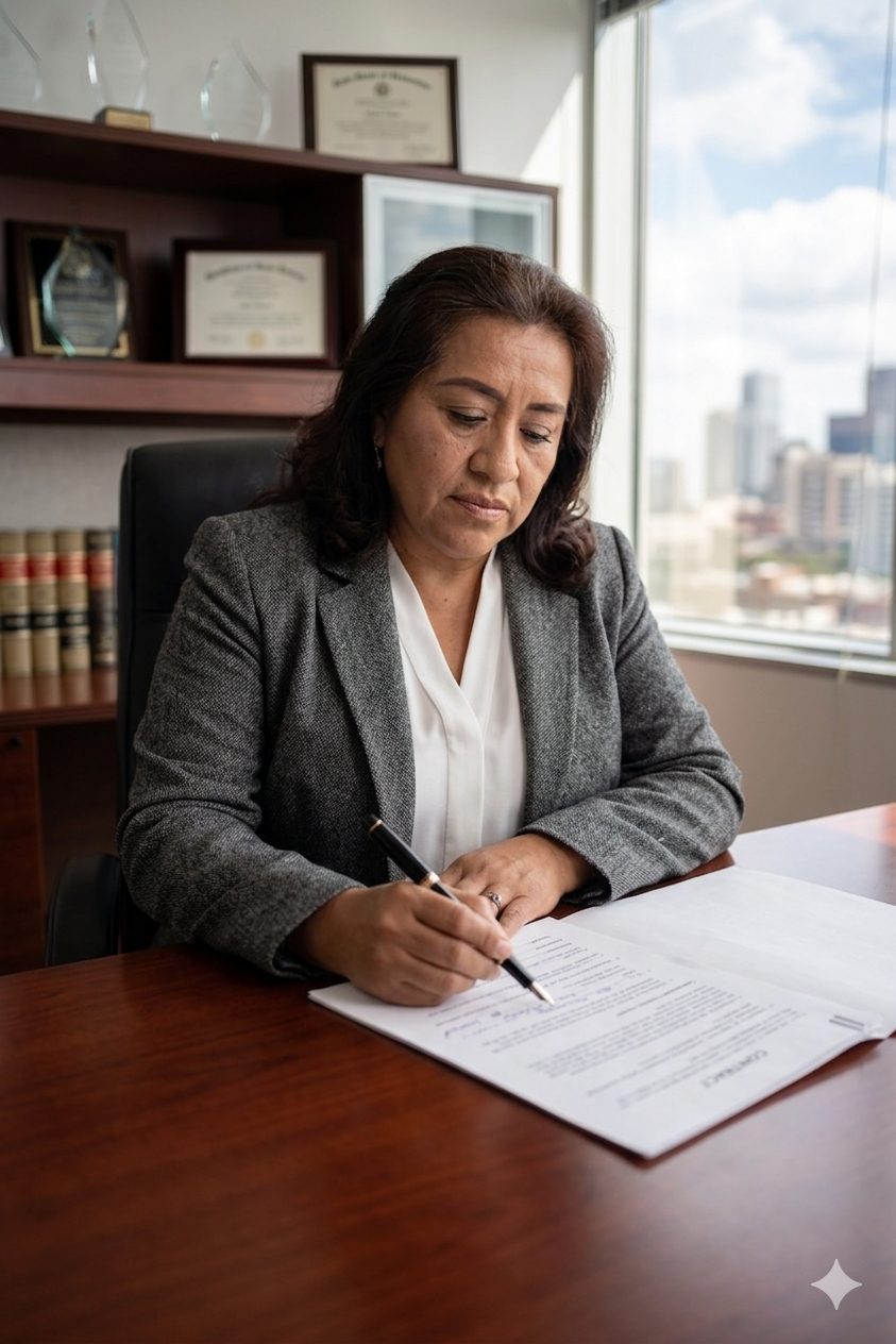 Retrato profesional de la Dra. Teresa Ortiz